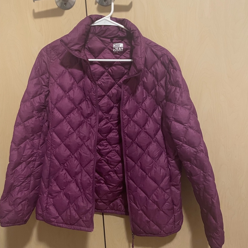 Purple Puffer Jacket